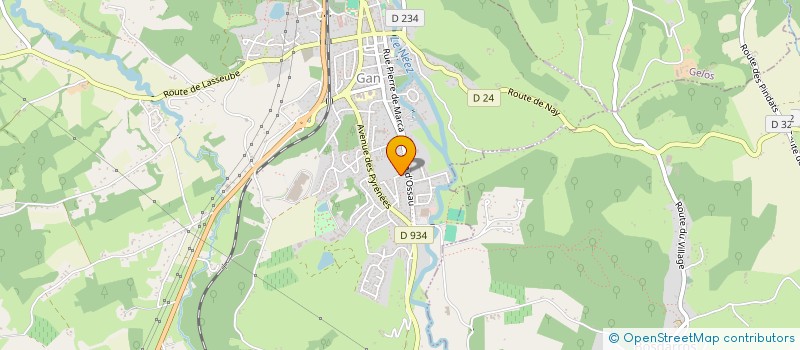 localisation de l'entreprise MONSIEUR PIERRE LABESQUE  BOSDARROS