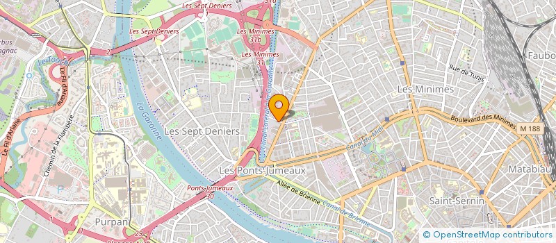 localisation de l'entreprise MONSIEUR PIERRE LABEYRIE à TOULOUSE