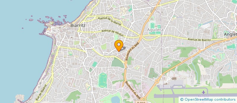 localisation de l'entreprise MONSIEUR PIERRE LABORDE à BIARRITZ