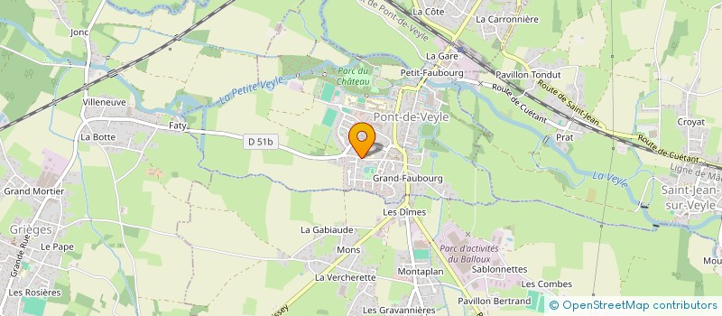 localisation de l'entreprise MONSIEUR PIERRE LABORIEUX à PONT-DE-VEYLE