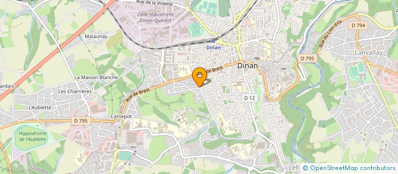 localisation de l'entreprise MONSIEUR PIERRE LABRADOR  DINAN