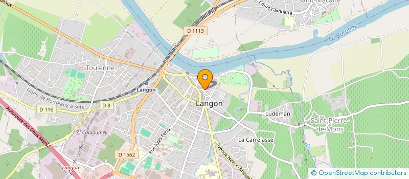 localisation de l'entreprise MONSIEUR PIERRE LABROUSSE à LANGON
