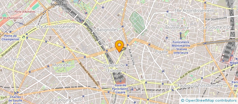 localisation de l'entreprise MONSIEUR PIERRE LACOTE  PARIS