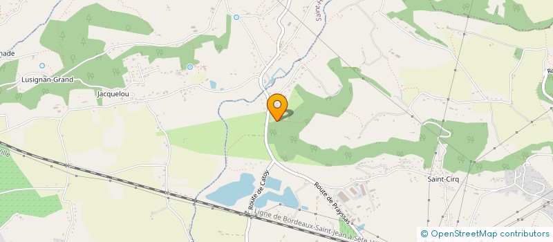 localisation de l'entreprise MONSIEUR PIERRE LACROIX  COLAYRAC-SAINT-CIRQ