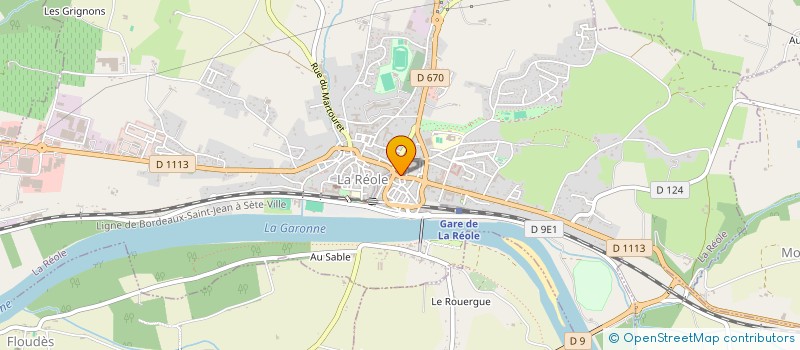 localisation de l'entreprise MONSIEUR PIERRE LADEVESA  LA REOLE