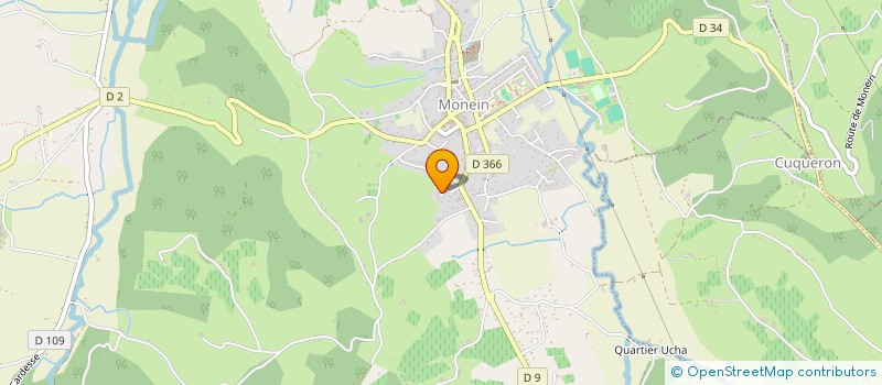 localisation de l'entreprise MONSIEUR PIERRE LAFARGOUETTE  MONEIN