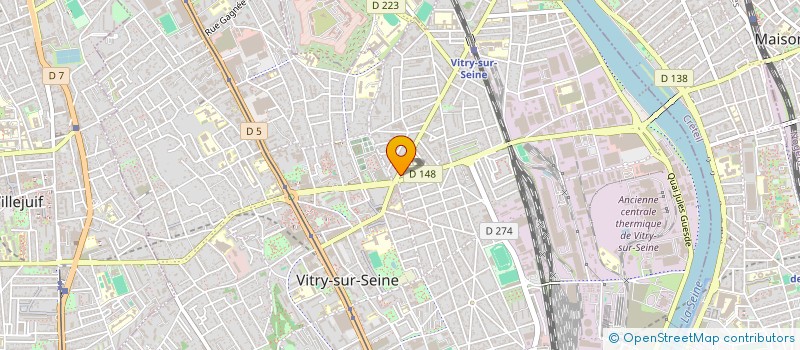 localisation de l'entreprise MONSIEUR PIERRE LAFFILE à VITRY-SUR-SEINE