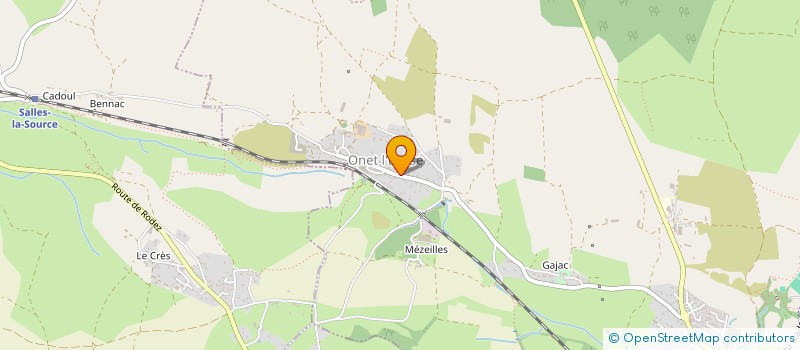 localisation de l'entreprise MONSIEUR PIERRE LAFFON  SEBAZAC-CONCOURES