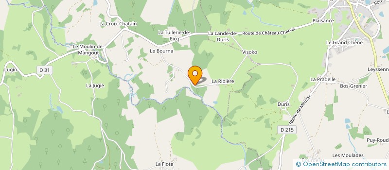 localisation de l'entreprise MONSIEUR PIERRE LAFOND  VICQ-SUR-BREUILH