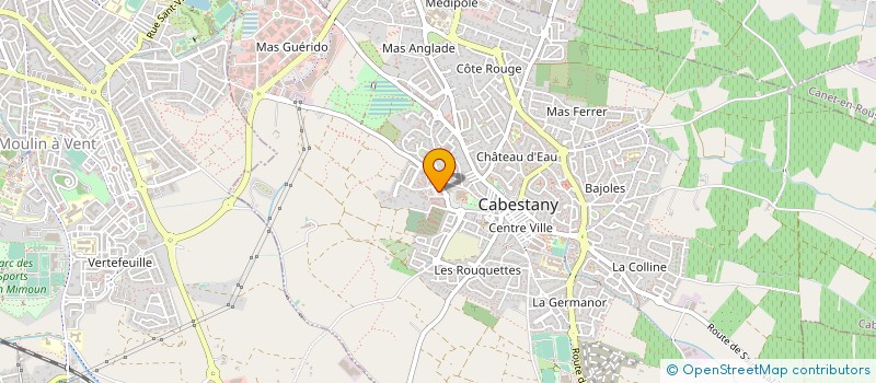 localisation de l'entreprise MONSIEUR PIERRE LAFONT  CABESTANY