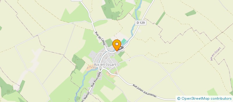 localisation de l'entreprise MONSIEUR PIERRE LAFONTE  AIX-EN-ISSART