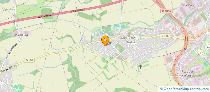 localisation de l'entreprise MONSIEUR PIERRE LAFOSSAS  MORSCHWILLER-LE-BAS