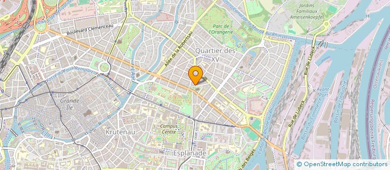 localisation de l'entreprise MONSIEUR PIERRE LAGARDE à STRASBOURG