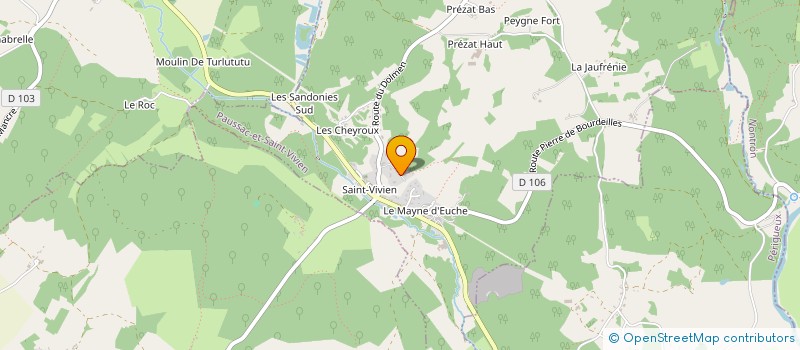 localisation de l'entreprise MONSIEUR PIERRE LAGARDE à BRANTOME EN PERIGORD
