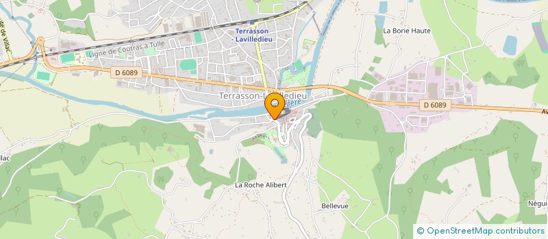 localisation de l'entreprise MONSIEUR PIERRE LAGARDE-ATIDE  TERRASSON-LAVILLEDIEU