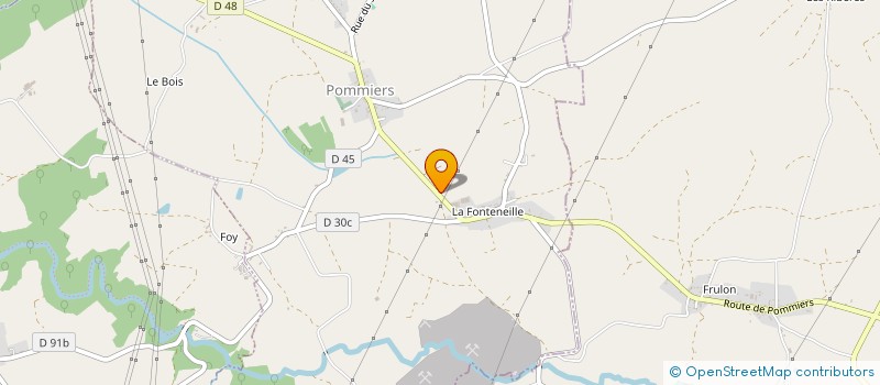 localisation de l'entreprise MONSIEUR PIERRE LAGAUTRIERE à POMMIERS