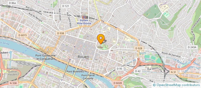 localisation de l'entreprise MONSIEUR PIERRE LAGRENE  ROUEN