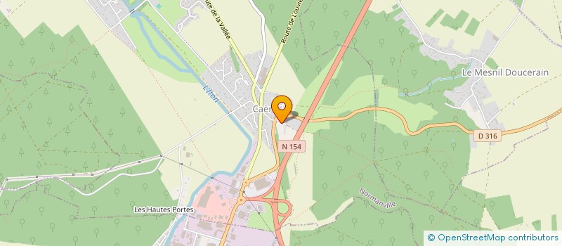 localisation de l'entreprise MONSIEUR PIERRE LAGRENE  EVREUX