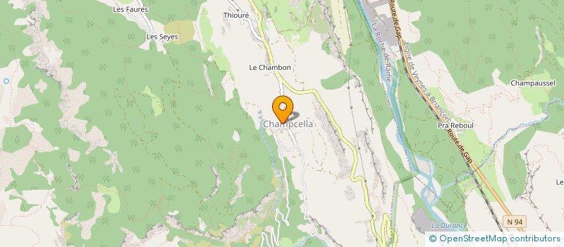 localisation de l'entreprise MONSIEUR PIERRE LAGRILLERE  LA ROCHE-DE-RAME