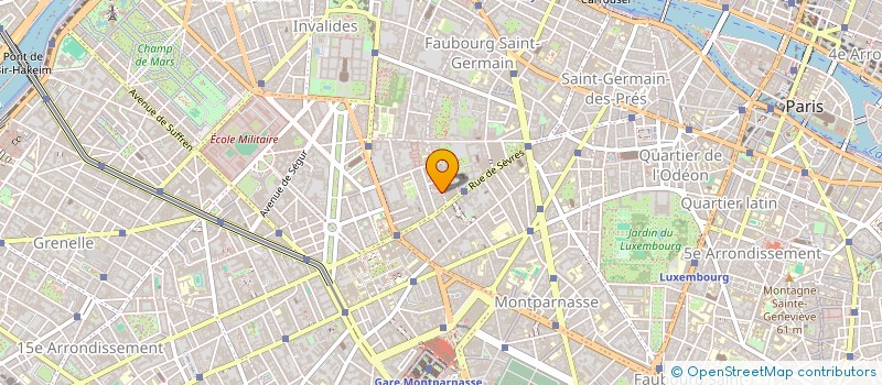 localisation de l'entreprise MONSIEUR PIERRE LAHOCHE  PARIS