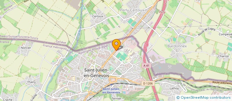 localisation de l'entreprise MONSIEUR PIERRE LAIGLE à SAINT-JULIEN-EN-GENEVOIS