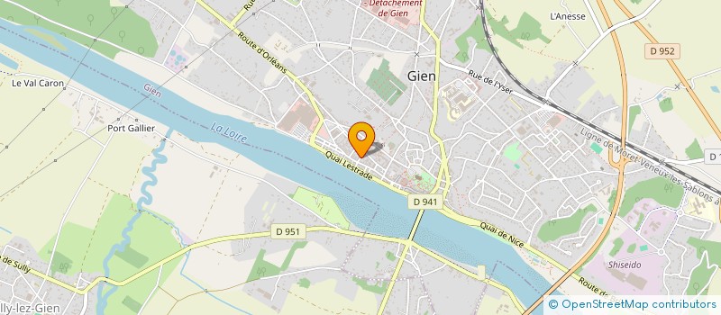 localisation de l'entreprise MONSIEUR PIERRE LAJARRIGE à GIEN