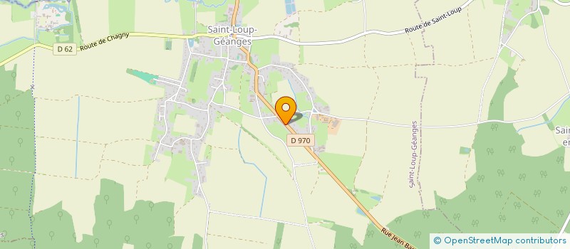 localisation de l'entreprise MONSIEUR PIERRE LALLEMAND  SAINT-LOUP-GEANGES