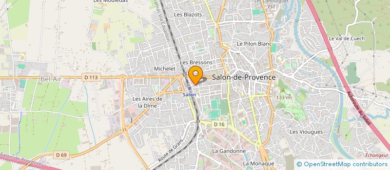 localisation de l'entreprise MONSIEUR PIERRE LALLEMAND BREITENBACH à SALON-DE-PROVENCE