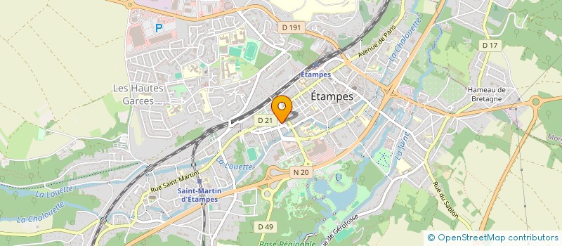 localisation de l'entreprise MONSIEUR PIERRE LAMBERT à ETAMPES