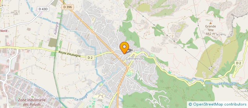 localisation de l'entreprise MONSIEUR PIERRE LAMBERT  GEMENOS