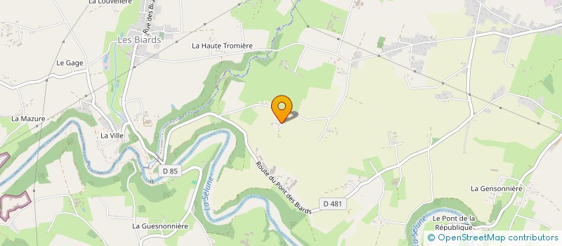 localisation de l'entreprise MONSIEUR PIERRE LAMBERT à SAINT-HILAIRE-DU-HARCOUET