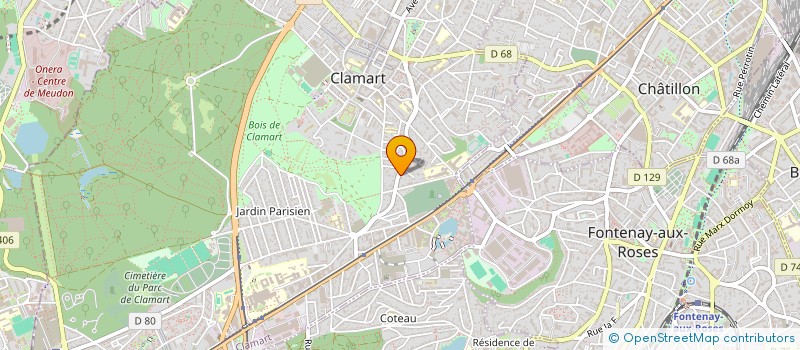 localisation de l'entreprise MONSIEUR PIERRE LAMBERT à CLAMART