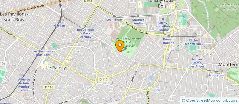 localisation de l'entreprise MONSIEUR PIERRE LAMBERT à CLICHY-SOUS-BOIS