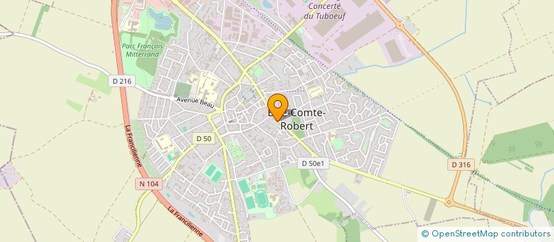 localisation de l'entreprise MONSIEUR PIERRE LAMBERT  BRIE-COMTE-ROBERT