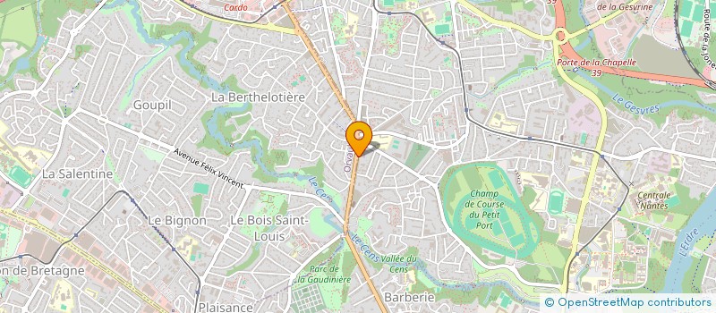 localisation de l'entreprise MONSIEUR PIERRE LAMBOT à NANTES