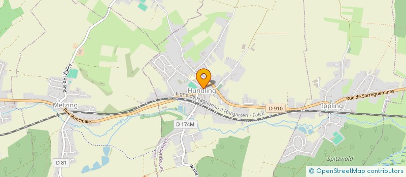 localisation de l'entreprise MONSIEUR PIERRE LAMINETTE  HUNDLING