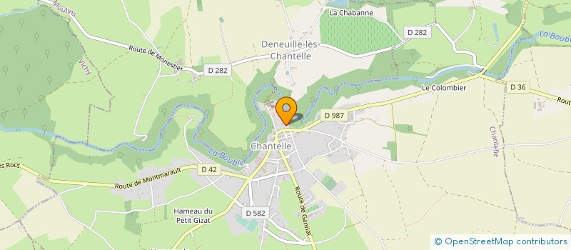 localisation de l'entreprise MONSIEUR PIERRE LAMPAERT  FLEURIEL