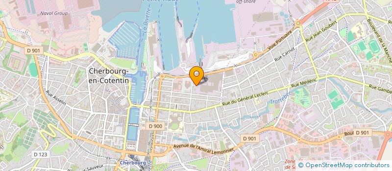 localisation de l'entreprise MONSIEUR PIERRE LAMY  CHERBOURG-EN-COTENTIN