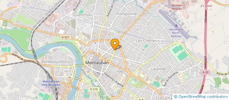 localisation de l'entreprise MONSIEUR PIERRE LANDELLE  MONTAUBAN