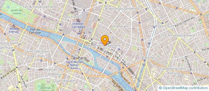 localisation de l'entreprise MONSIEUR PIERRE LANDOUER  PARIS