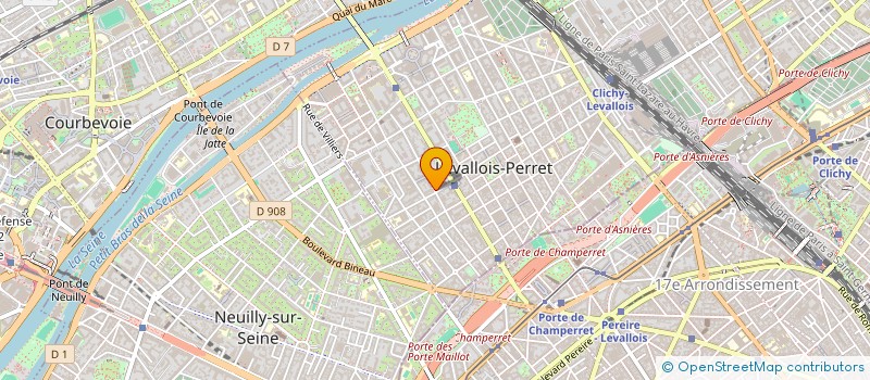 localisation de l'entreprise MONSIEUR PIERRE LANDREAT à LEVALLOIS-PERRET