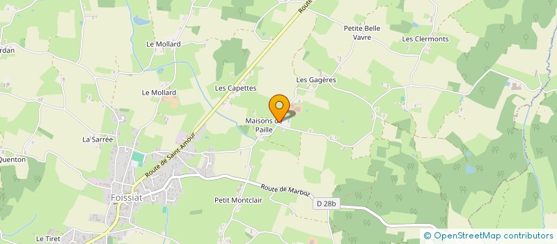 localisation de l'entreprise MONSIEUR PIERRE LANDRY  FOISSIAT