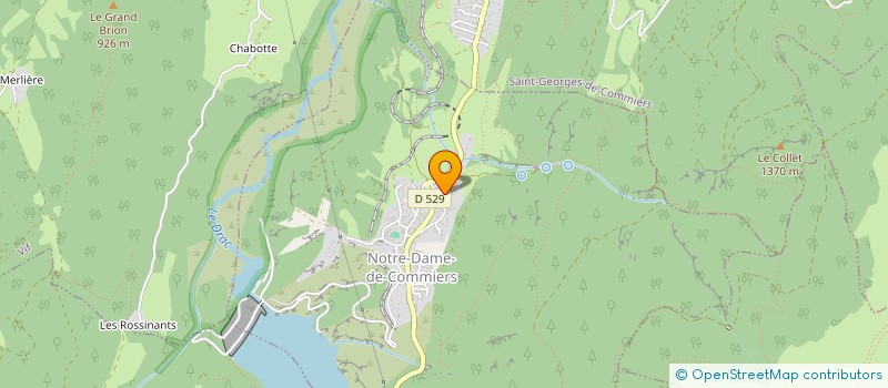 localisation de l'entreprise MONSIEUR PIERRE LANG  NOTRE-DAME-DE-COMMIERS