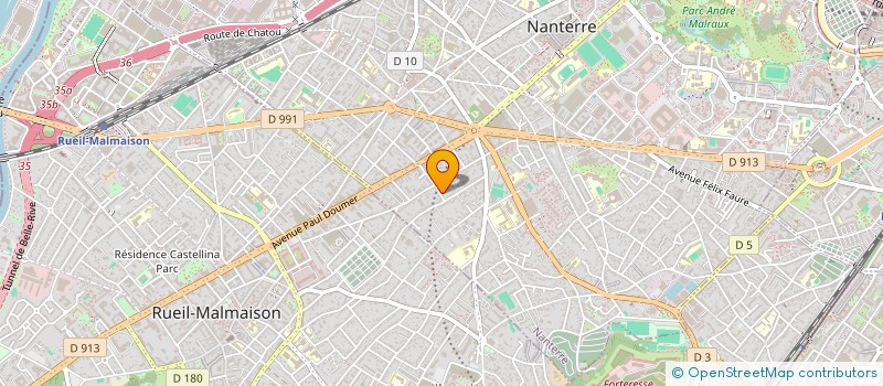 localisation de l'entreprise MONSIEUR PIERRE LANGARD à NANTERRE