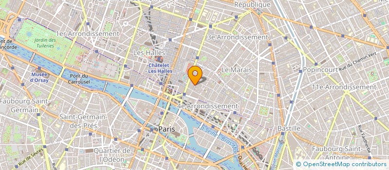 localisation de l'entreprise MONSIEUR PIERRE LANGLADE-DEMOYEN à PARIS
