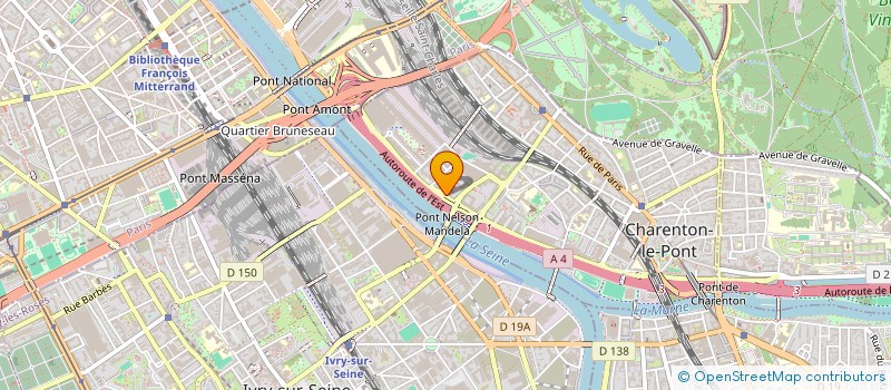 localisation de l'entreprise MONSIEUR PIERRE LANTHEAUME  CHARENTON-LE-PONT