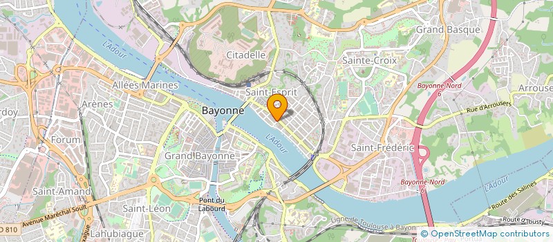localisation de l'entreprise MONSIEUR PIERRE LAPEGUE à BAYONNE