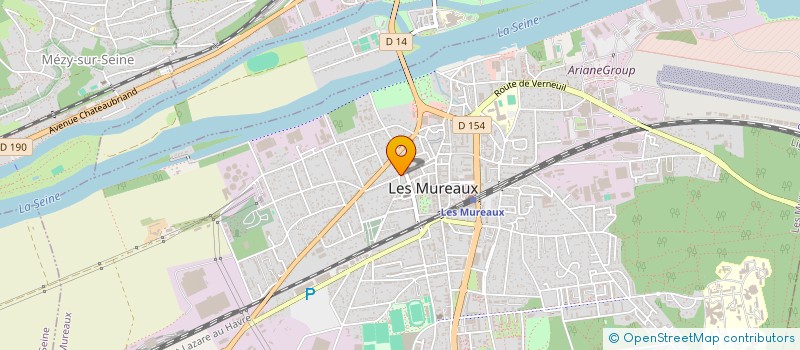 localisation de l'entreprise MONSIEUR PIERRE LAPEROU à LES MUREAUX