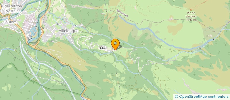 localisation de l'entreprise MONSIEUR PIERRE LAPEYRE  VILLELONGUE