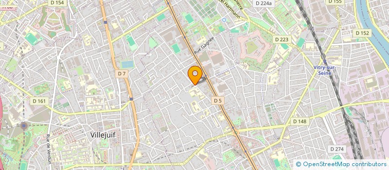 localisation de l'entreprise MONSIEUR PIERRE LAPOINTE  VITRY-SUR-SEINE